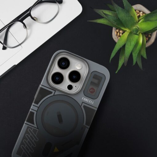 FORCELL F-PROTECT Levels with Dual Layer 4D technology, Military Drop-Test compatible with MagSafe for IPHONE 16 cyber grey – Bild 10
