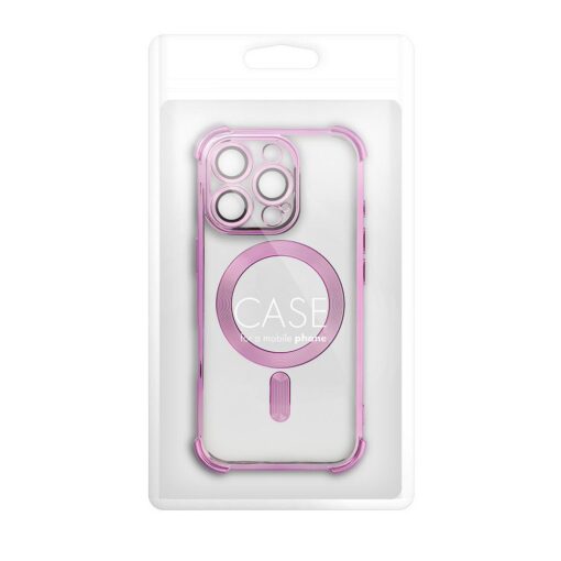 Case ANTISHOCK ELECTRO for IPHONE 16 Pro compatible with MagSafe pink – Bild 4