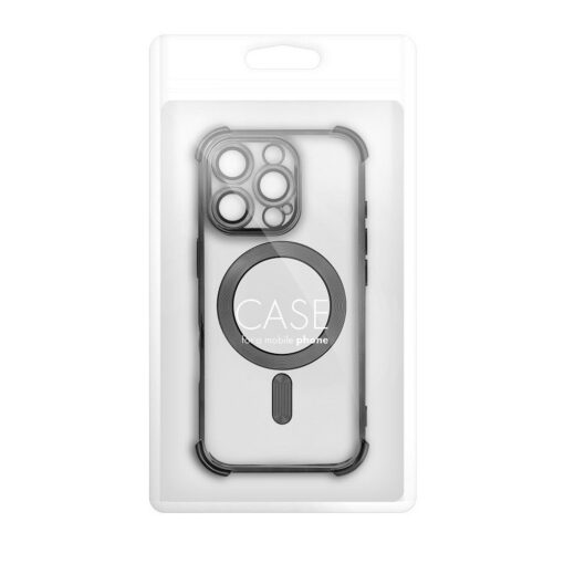 Case ANTISHOCK ELECTRO for IPHONE 16 compatible with MagSafe black – Bild 4
