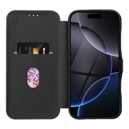 FOLIO Side Magnet book case for IPHONE 15 PRO MAX black – Bild 3
