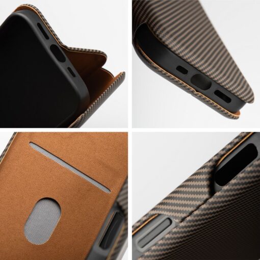 FOLIO Side Magnet book case for SAMSUNG S25 brown – Bild 7