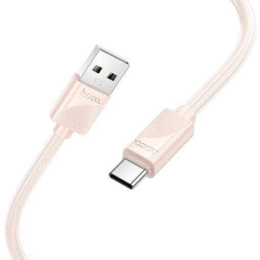 HOCO cable USB A to Lightning 2,4 A X114 1 m pink – Bild 3