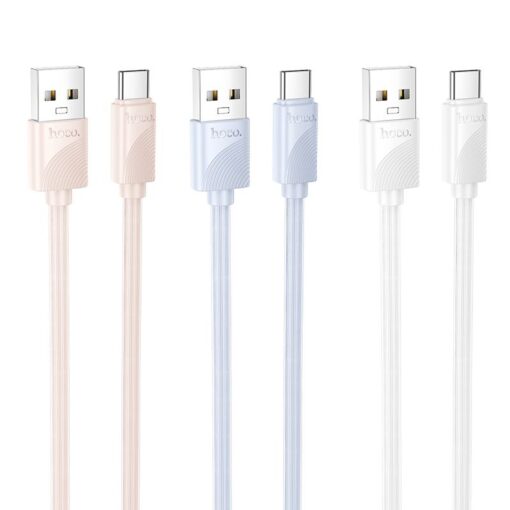 HOCO cable USB A to Lightning 2,4 A X114 1 m pink – Bild 4