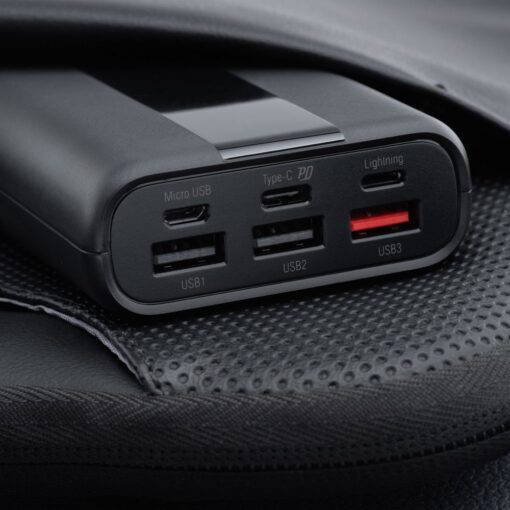 FORCELL F-ENERGY P20K2 Energo powerbank PD QC3.0 3A 22,5W 20000 mAh black – Bild 9