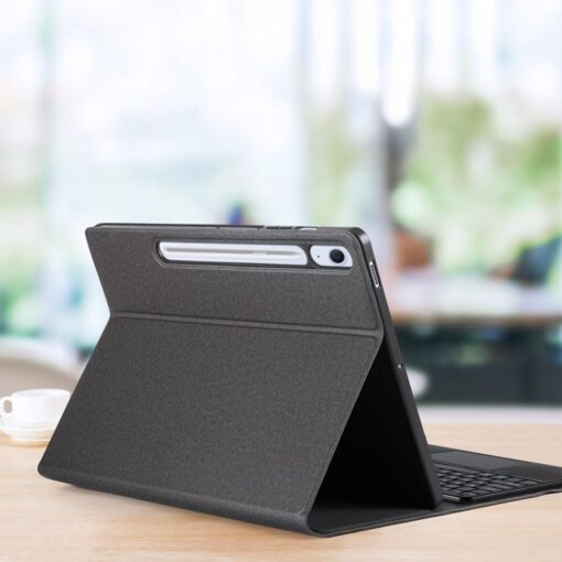DUX DUCIS case TK foldable with Wireless Keyboard for SAMSUNG Tab S10 FE Plus black – Bild 6