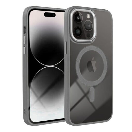 COLOR EDGE MAG COVER case compatible with MagSafe for IPHONE 17 Air titatnium grey