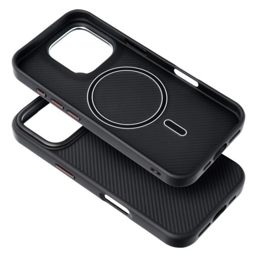Carbon Elite Mag Cover compatible with MagSafe for IPHONE 17 AIR black – Bild 4