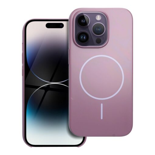 Glossy Mag Cover compatible with MagSafe for IPHONE 14 PRO purple