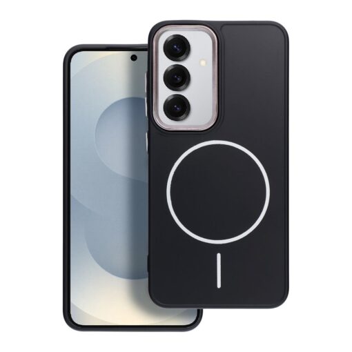 FRAME MAG COVER Case compatible with MagSafe for SAMSUNG A16 black
