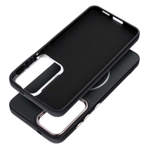 FRAME MAG COVER Case compatible with MagSafe for SAMSUNG A16 black – Bild 5