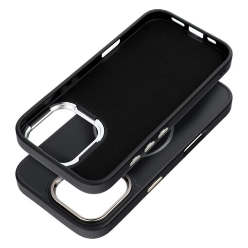 FRAME MAG COVER Case compatible with MagSafe for IPHONE 12 black – Bild 5