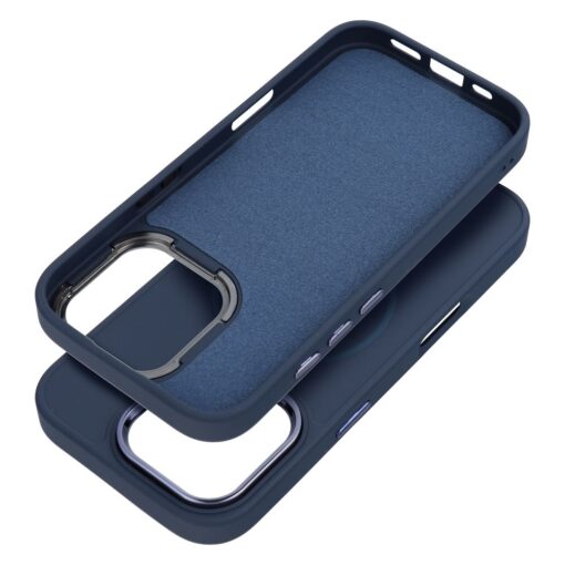 FRAME MAG COVER Case compatible with MagSafe for IPHONE 12 navy blue – Bild 5