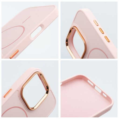 FRAME MAG COVER Case compatible with MagSafe for IPHONE 12 powder pink – Bild 3