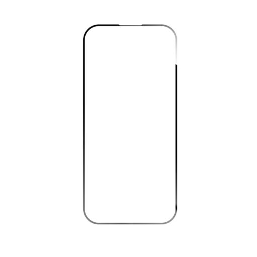 Hybrid Flexible Glas Forcell 5D Full Glue - APP IPHONE 17/17 Pro schwarz – Bild 4