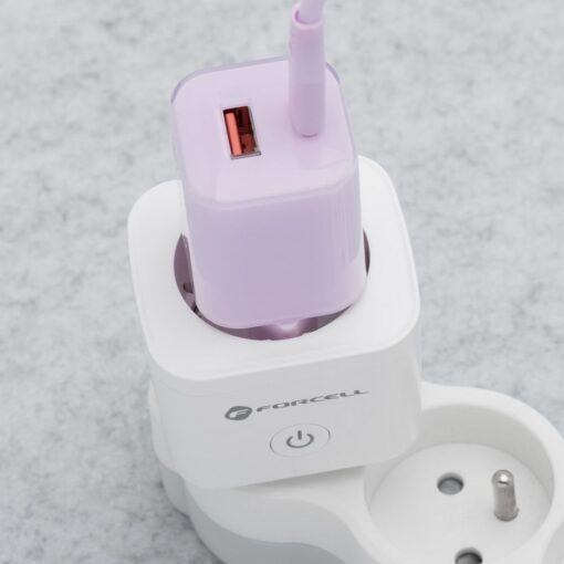 FORCELL F-ENERGY EU02 Smart Plug 230V with WiFi, programmer and Tuya/Amazon Alexa support - white – Bild 6