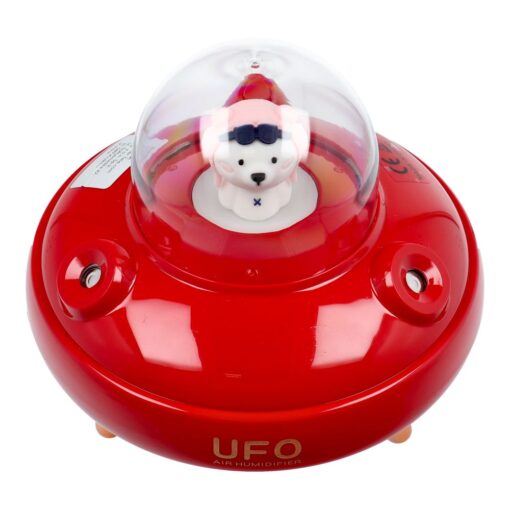 UFO Aromatherapie Luftbefeuchter/Diffusor rot – Bild 4