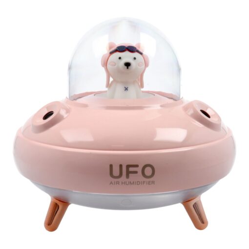 Aromatherapie-Luftbefeuchter/Diffusor UFO rosa