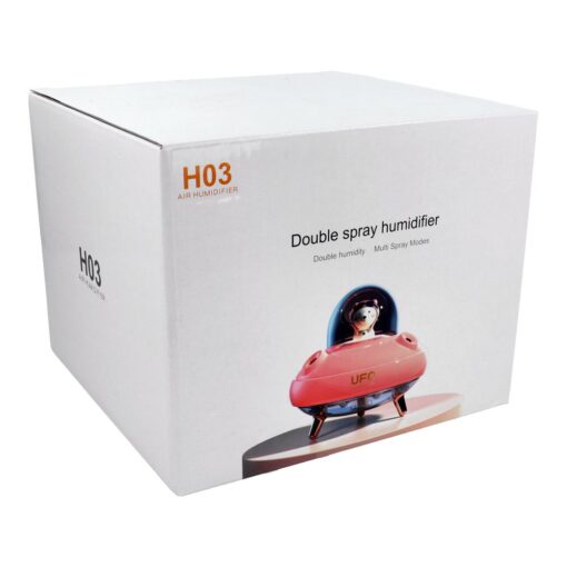 Aromatherapie-Luftbefeuchter/Diffusor UFO rosa – Bild 6