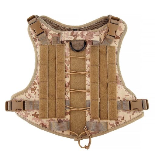 Dog harness TACTICAL size S brown – Bild 6