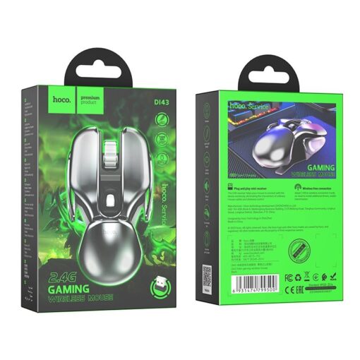Wireless gaming mouse Hoco 2,4G DI43 black – Bild 9