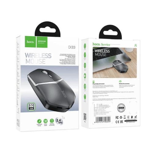 Wireless mouse Hoco 2,4G DI33 black – Bild 4