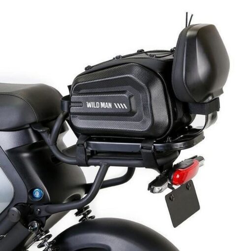 WILDMAN traveling bag for bike rack 4L GD5 black – Bild 4