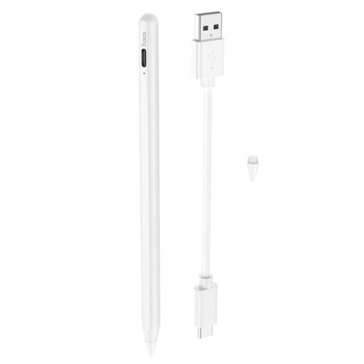 Capacitive pen for tablet active Hoco 130 mAh GM109 white – Bild 6
