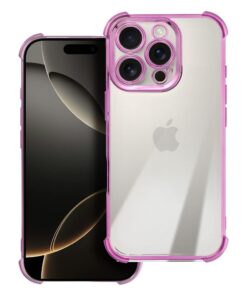 Case ANTISHOCK ELECTRO for SAMSUNG S25 FE pink
