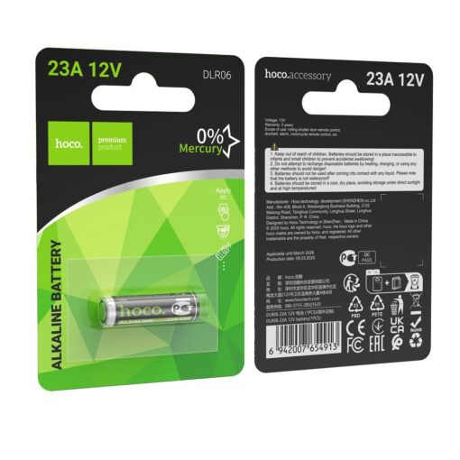 Alkaline battery 23A Hoco 12V DLR06 1 pcs