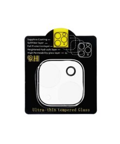 5D Full Glue Gehärtetes Glas für Kamera - für iPhone 17 Pro Transparent