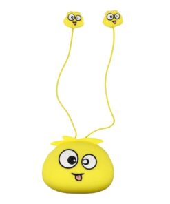 Earphones JELLIE MONSTER Deman YLFS-01 Jack 3,5mm yellow