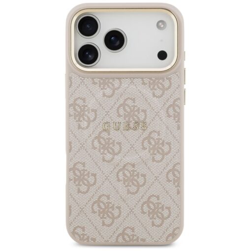 GUESS case for IPHONE 17 Pro Max compatible with MagSafe GUHMP17XP4MSEGCP (PU 4G W/ Classic) pink – Bild 4