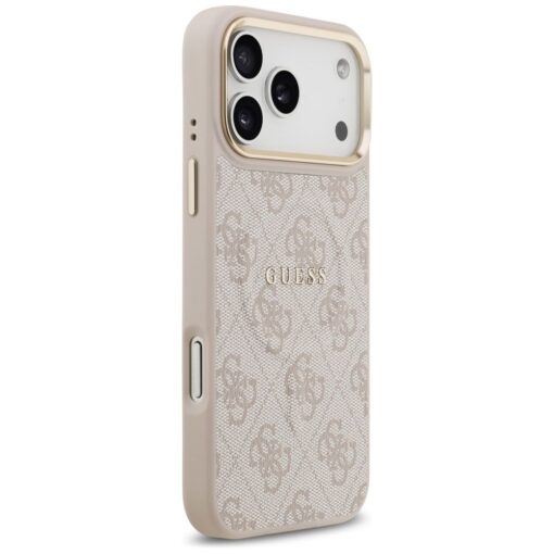 GUESS case for IPHONE 17 Pro Max compatible with MagSafe GUHMP17XP4MSEGCP (PU 4G W/ Classic) pink – Bild 8