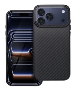 Carbon Elite Mag Cover compatible with MagSafe for IPHONE 17 PRO MAX black