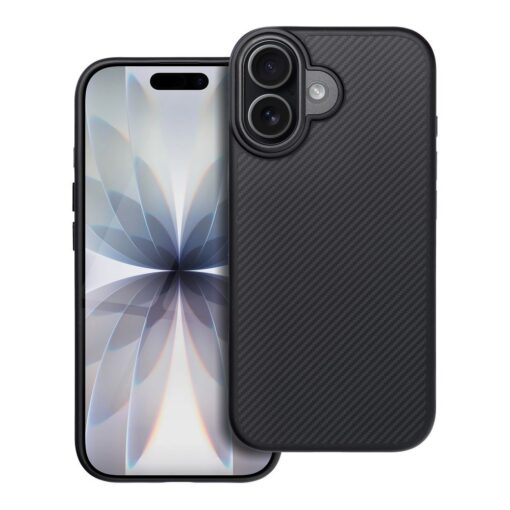 Carbon Elite Mag Cover compatible with MagSafe for IPHONE 17 black