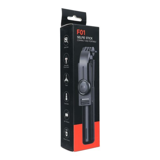 Selfie stick with wireless remote control tripod F07 black – Bild 8