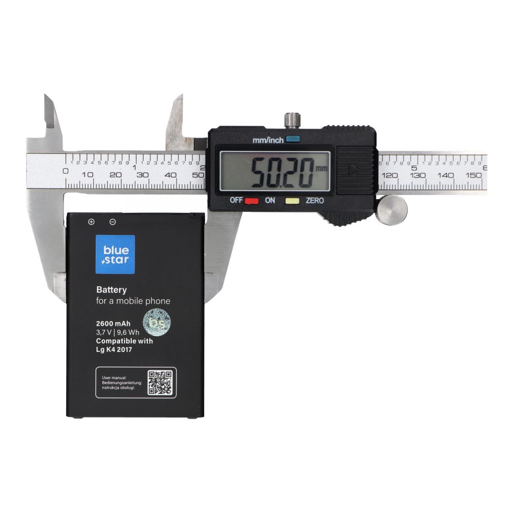 Akku für LG K4 2017 / K8 2017, 2600 mAh, Li-Ion, BS Premium – Bild 4