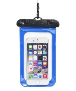 ETUI WASSERDICHT Universal mit Plastikverschluss -Blau