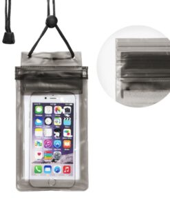 ETUI WASSERDICHT Universal mit Zipperverschluss - Schwarz