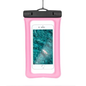 WASSERDICHTES AIRBAG-ETUI Universal mit Plastikverschluss – Rosa