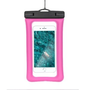 WASSERDICHTES ETUI AIRBAG Universal mit Plastikverschluss – Roségold