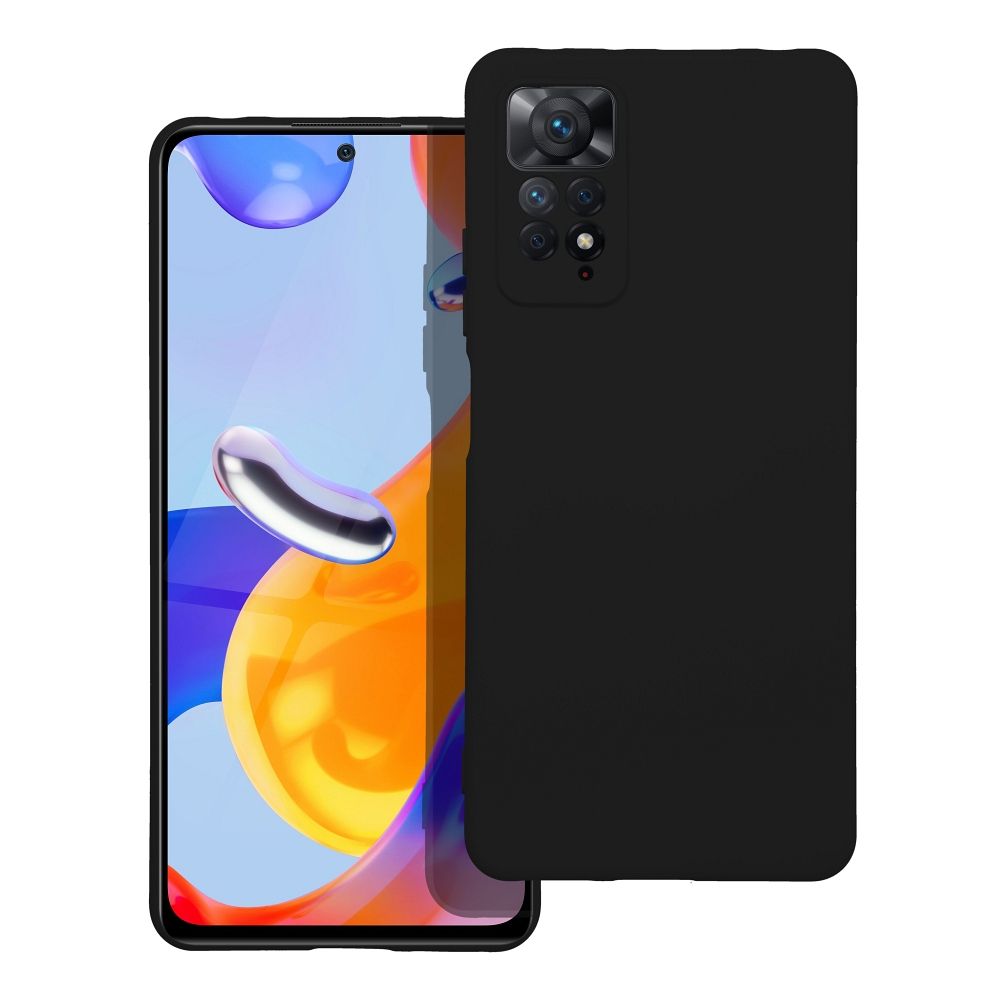 Silikonhülle für XIAOMI Redmi NOTE 11 PRO 5G in Schwarz