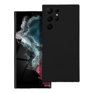 Silikonhülle für Samsung Galaxy S22 Ultra Schwarz