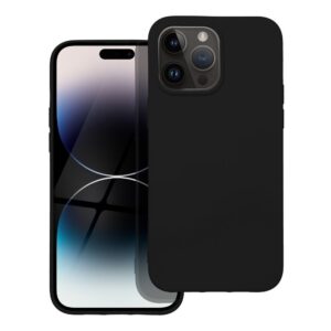 Silikonhülle für iPhone 14 Pro Max in Schwarz
