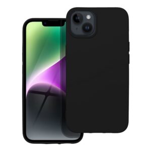 Silikonhülle für iPhone 14, Schwarz