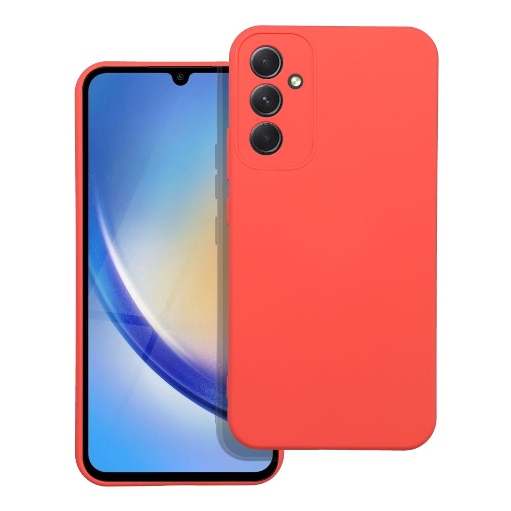 Silikonhülle für SAMSUNG A34 5G in Apricot
