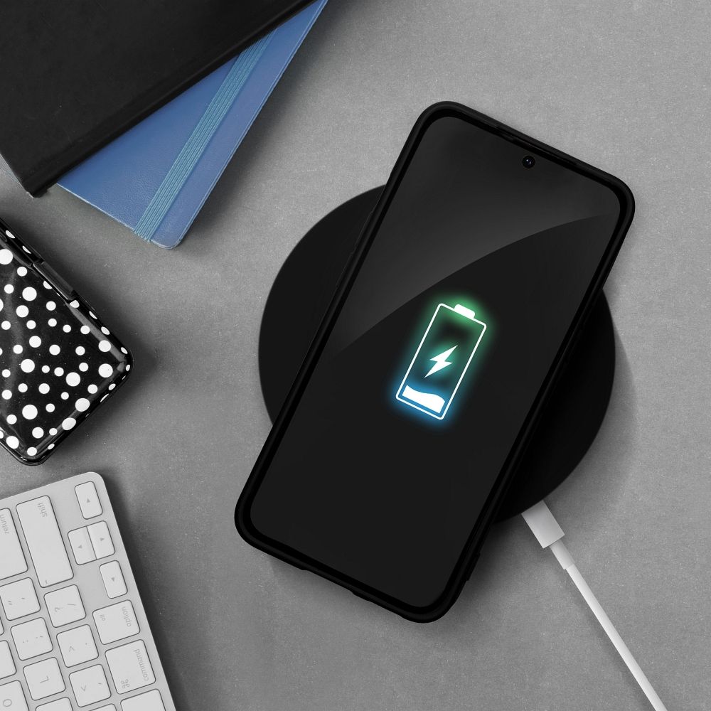 Silikon-Hülle für Samsung Galaxy S25 Edge Schwarz – Bild 9