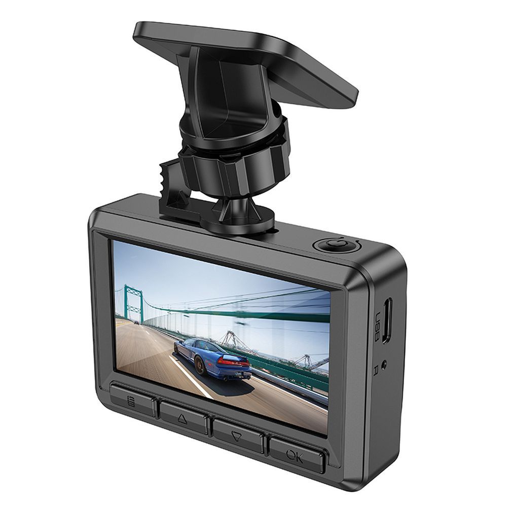 HOCO Autokamera mit 2,45" Display, 1080P/30fps DV2 Schwarz – Bild 9