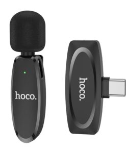 HOCO drahtloses Krawattenmikrofon Typ C L15 schwarz