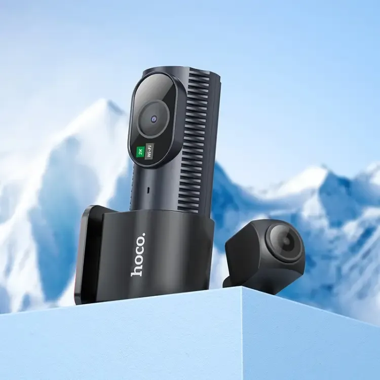 HOCO Autokamera mit Bildschirm und Rückfahrkamera 2K DV8 Schwarz – Bild 6